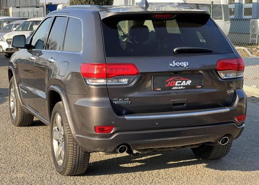 Jeep Grand Cherokee 3.0CRD OVERLAND KŮŽE NAVI automat 184 kw