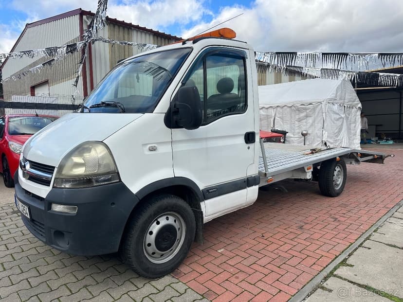 Opel Movano 2,5tdi (diesel), 6kvalt manual,odtahovka do 3,5t
