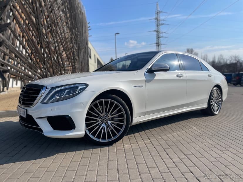 Mercedes S500 jako nový,Designo,CZ