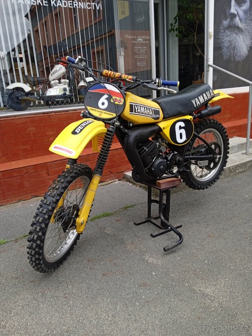 Yamaha YZ 125ccm/Motocross veterán z roku 1977