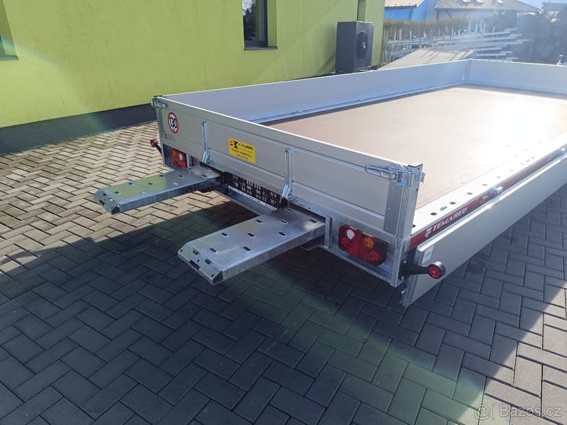 3-osý brzděný přívěs 5070x2110 mm (3,5t)