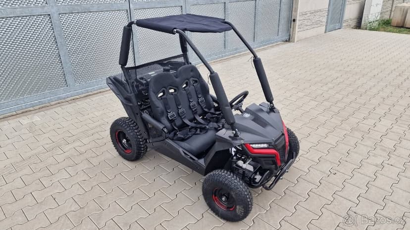 Buggy MiniRocket Cheetah 163ccm Mini 5-10let, Červ