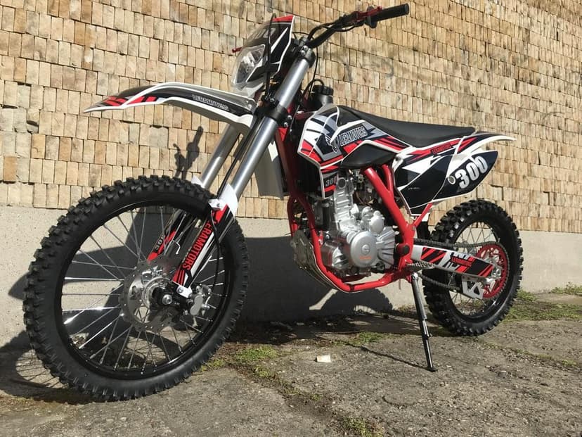 Pitbike Leramotors Killer PRO 300ccm, červený, vodník