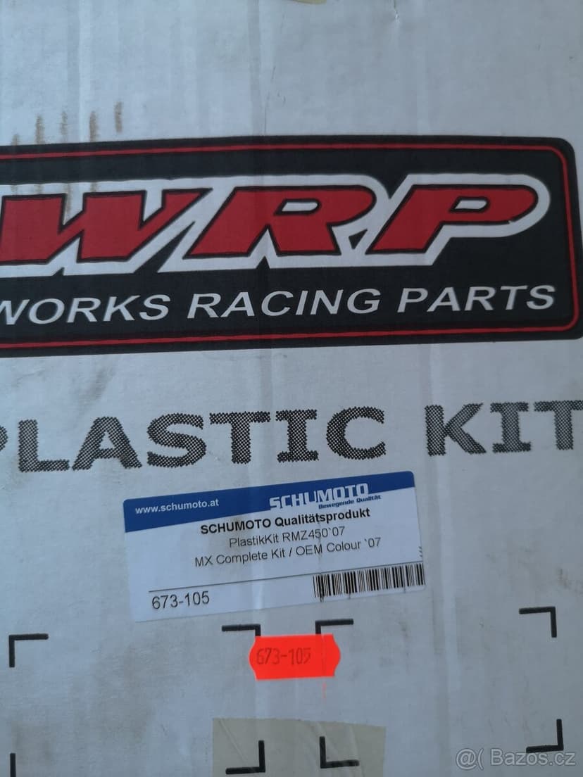 Sada plastů Suzuki Rmz 450, 2007.