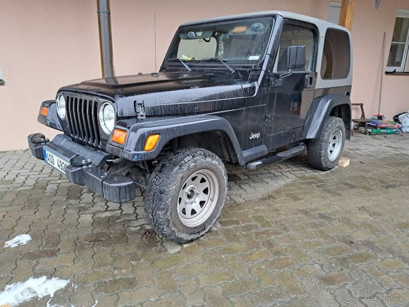 JEEP WRANGLER 2,5  , Rok 1999, 99700km