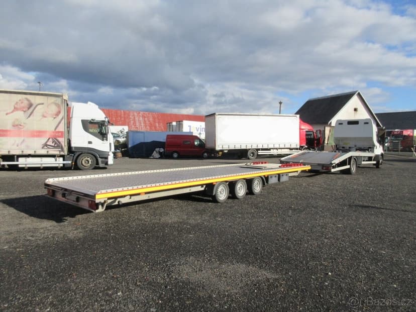 Iveco 70C18 Jegger + vlek Juzjade R3