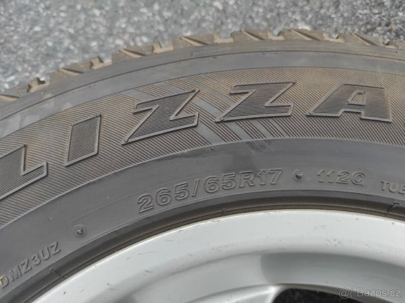 ALU disky na Toyota Hilux 8J x 17