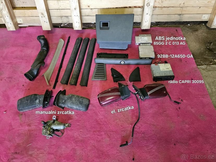 Díly Ford Sierra 2.0DOHC