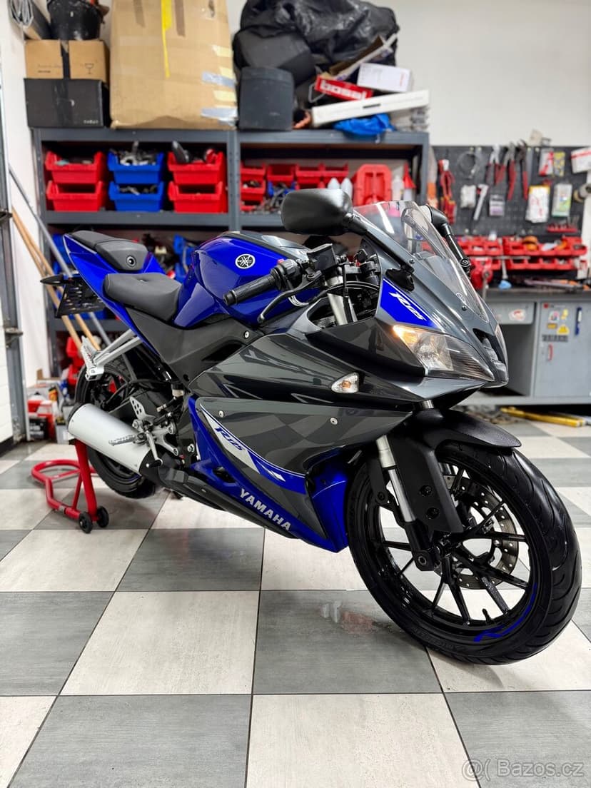 Yamaha YZF-R125 2014 36000KM TOP STAV ZÁRUKA