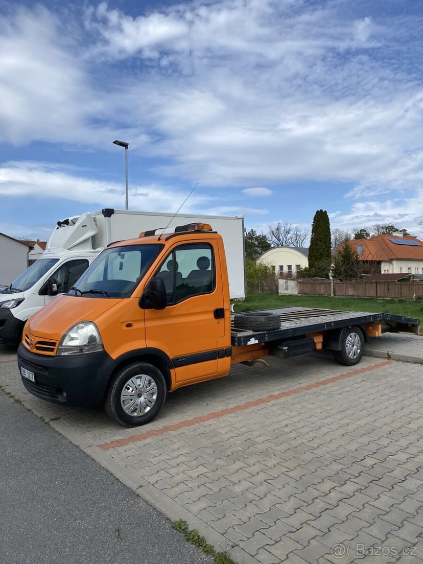 Odtahovka Nissan Interstar 2.5 dci 2008 124000km