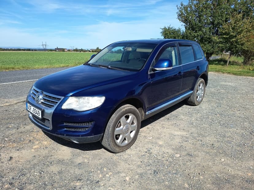 VW Touareg 3.0 V6 tdi BKS 165kW 2007 manuál na pružinách