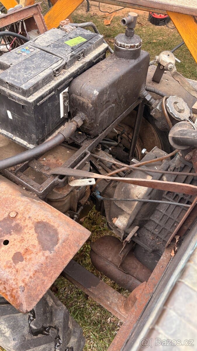 Prodam malotraktor 4x4 domaci vyroby