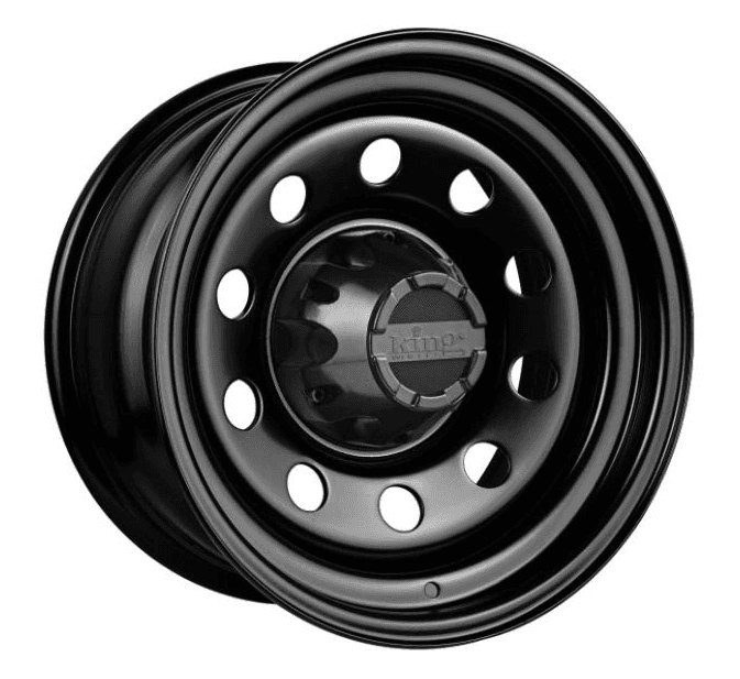 Nové nikdy nejeté disky King Black Modular - 17x8 6x139,7