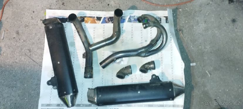 Svody výfuku KTM Duke 640