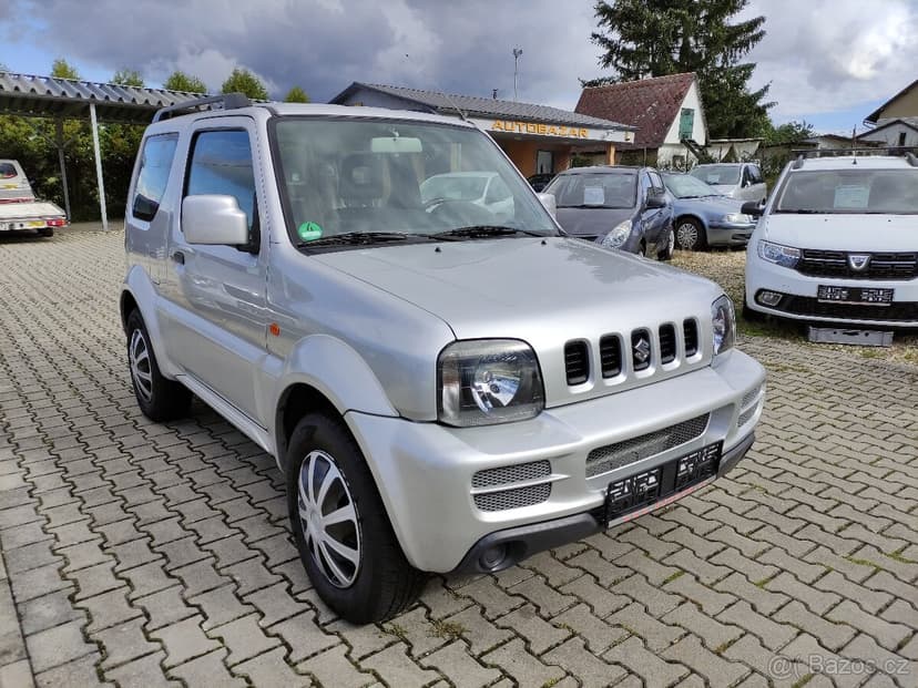 SUZUKI JIMNY 1.3i 63KW 4x4,ZÁVĚS,KLIMA,HAGUSY,4x EL.OKNA