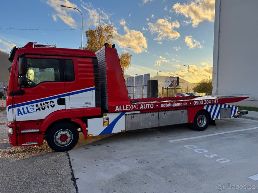 MAN TGL 12.240 - odťahový a vyproštovací špeciál CO-ME-AR