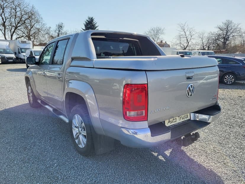 VW Amarok 2.0 TDi 120kW 4x4 DoubleCAB 5-míst - ČR - 2.majit.