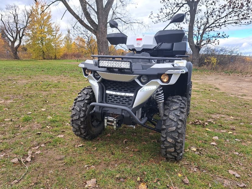 Čtyřkolka Linhai M550L, čerstvě po STK