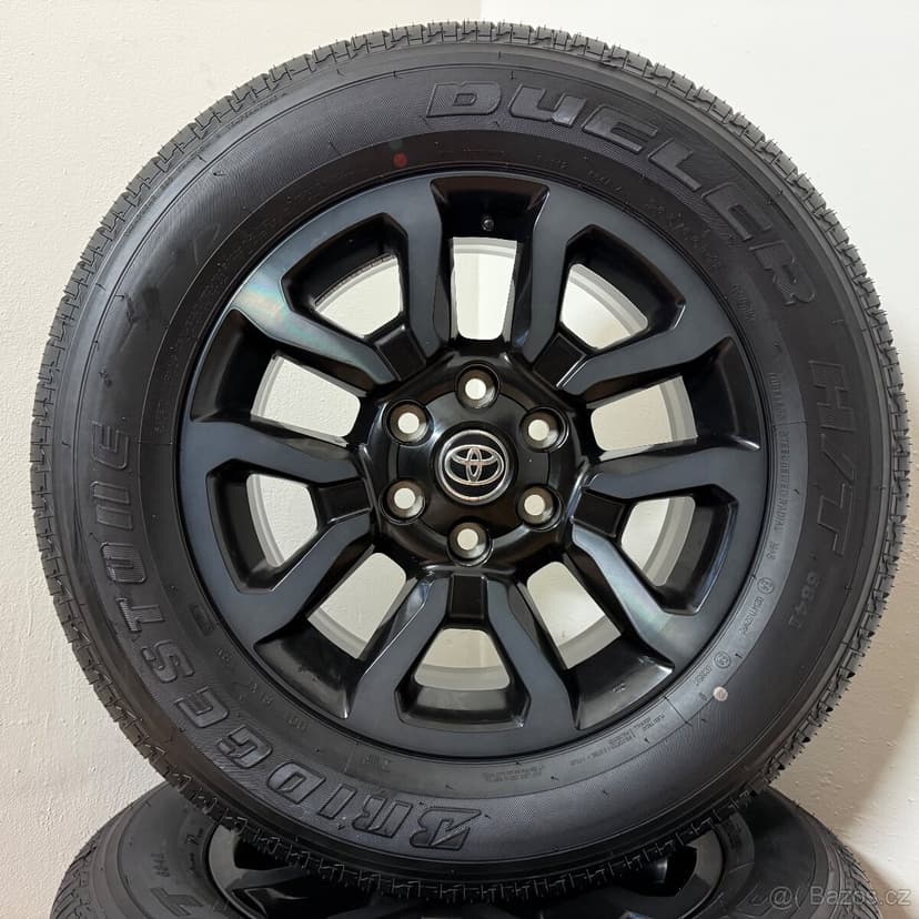 TOYOTA HILUX 6x139,7 R18 ET30+LETNÍ 265/60R18 9mm