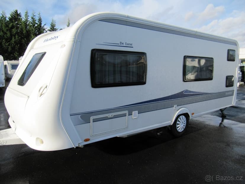 Prodám karavan Hobby 560 kmfe,r.v.2010 + mover,klima,markýza