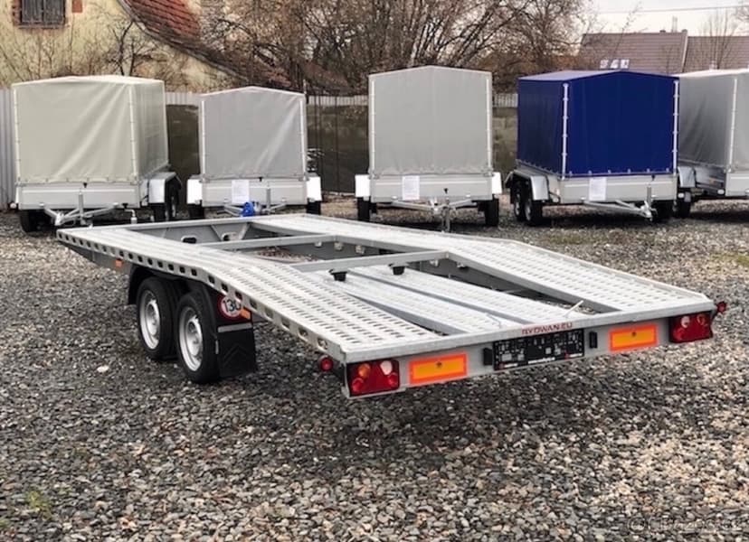 Přívěsný vozík,autopřepravník 460x205cm,2700kg,VDI2700