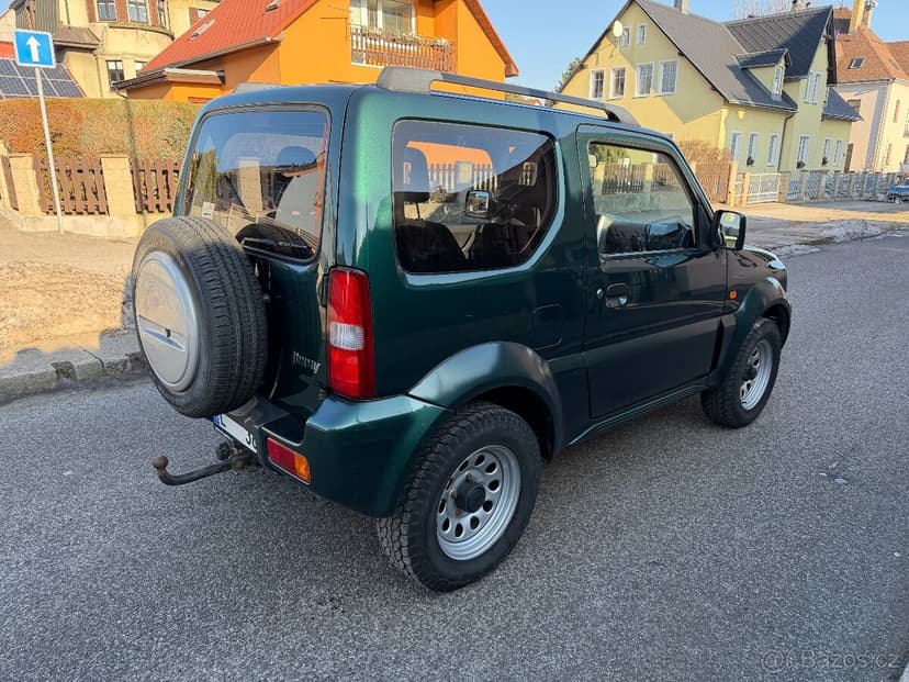 Suzuki Jimny 1.3i 63kW 4x4, po olejovém servise, STK do 6/27