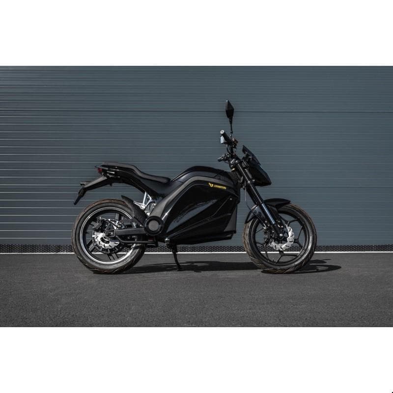 Elektrická motorka Leramotors Lancaster 3000W, černá