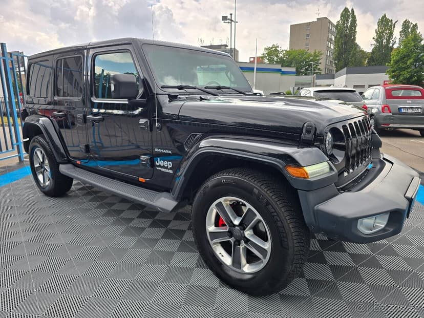 ⭐Jeep Wrangler 2.0T/200KW/SAHARA/2019/ČR/2.MAJ⭐