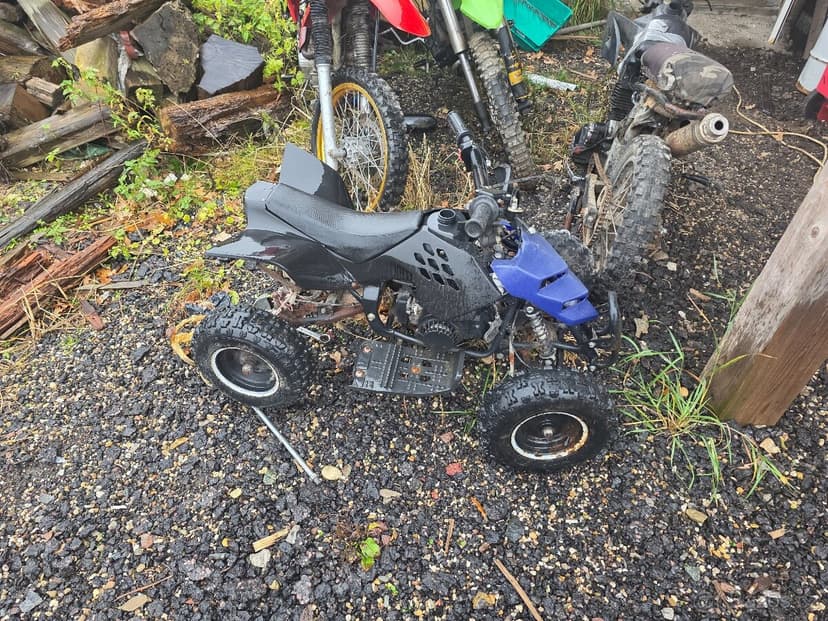 2x250 1x 125 2x minibike a 1x čtyřkolka