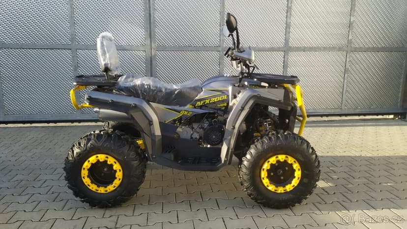 Čtyřkolka MiniRocket AFX200L, variátor 10 kola, šedá