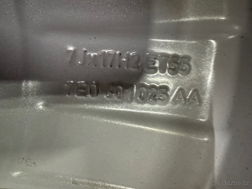 Alu kola Volkswagen T5, T5.1, T6, T7 5x120 R17