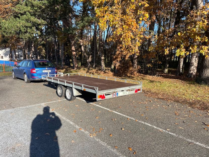 Univerzální podvalník  SALLAS 2700 kg, 196x405 cm, sklopný