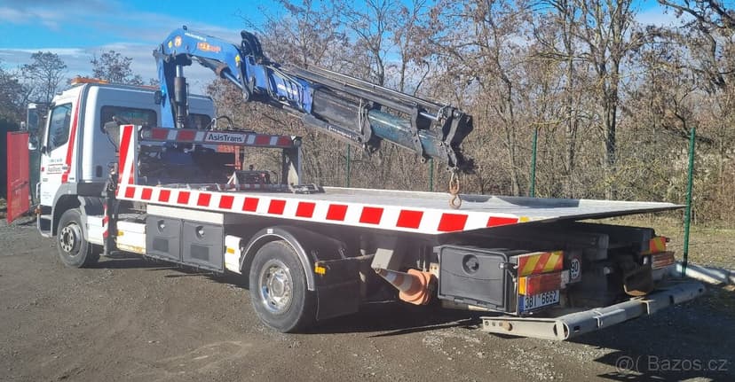 Odtahovka MB Atego s hydraulickou rukou