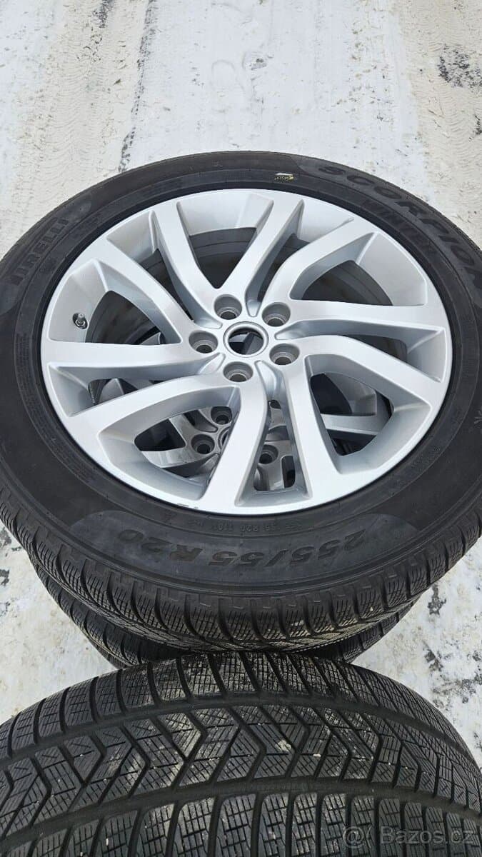 Originál Land Rover ALU kola R20 5x120 + Pirelli