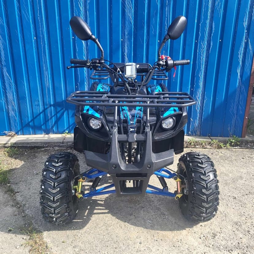 Čtyřkolka XTR Python 125cc 7" modrá