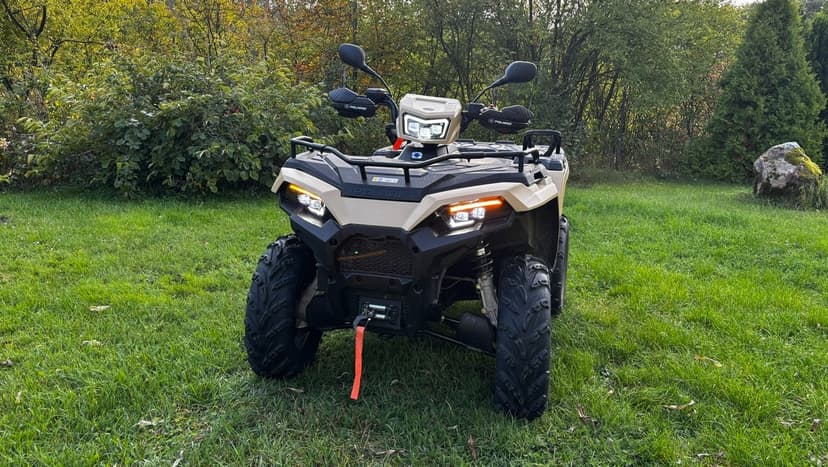 SPORTSMAN 570 EPS SE–Military Tan, 2/2025, najeto 270km