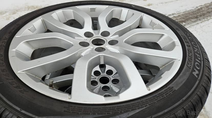 Originální ALU kola Land Rover 20" 5x108 – Pirelli