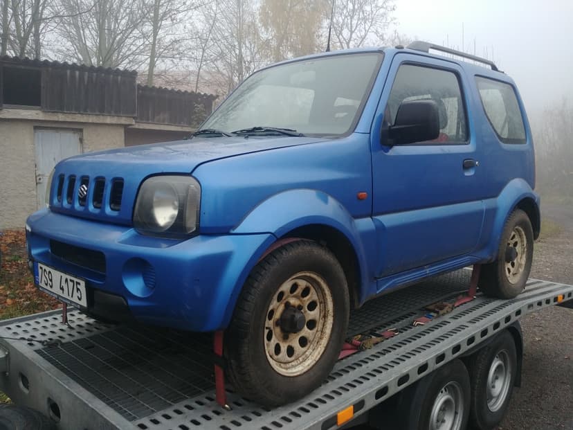 Suzuki Jimny - náhradní díly - vrakoviště - Slaný