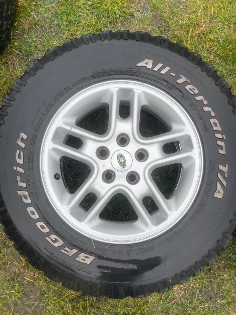 Disky 17" Land Rover D3 (RRS) + A/T Pneu 245/75 r17