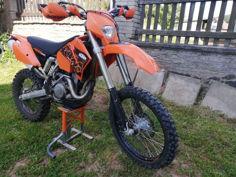 Ktm 450 Exc + motardová kola