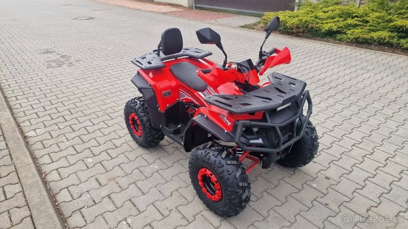 Dětská čtyřtaktní čtyřkolka ATV RockRider 125ccm cerv.