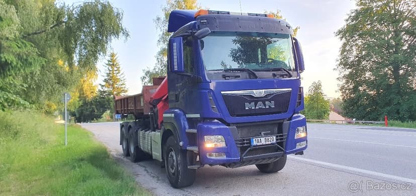 Prodám MAN TGS 26.480 nosič kontejnerů s hydraulickou rukou