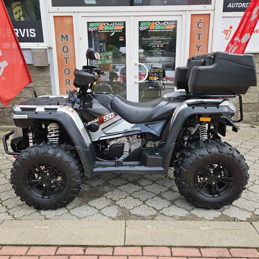 Linhai M550L EFi EPS 4x4, ČR, naviják, zadní kufr