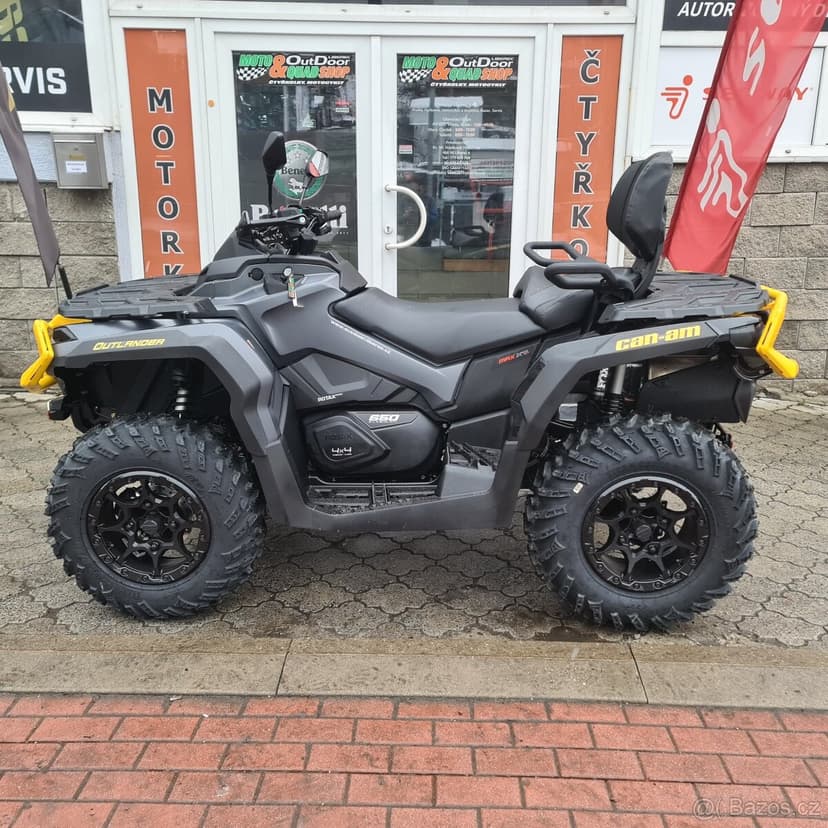 CAN-AM Outlander Max 650 XT-P ABS MY23, PŘEDVÁDĚCÍ,jen 10 km