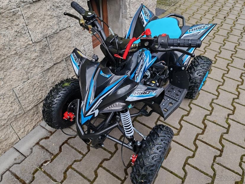 Dětská čtyřkolka Apollo Hiro Cobra 110cc modrá