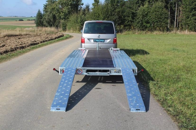 Přívěs na auta Martz UNIDECK 450 3000kg překl. výp