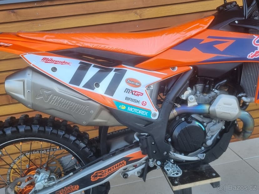 KTM sx 450 rv 2024 + komplet akrap