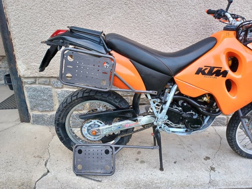 KTM LC4 640 - 620 PADÁKY A NOSIČE KUFRŮ