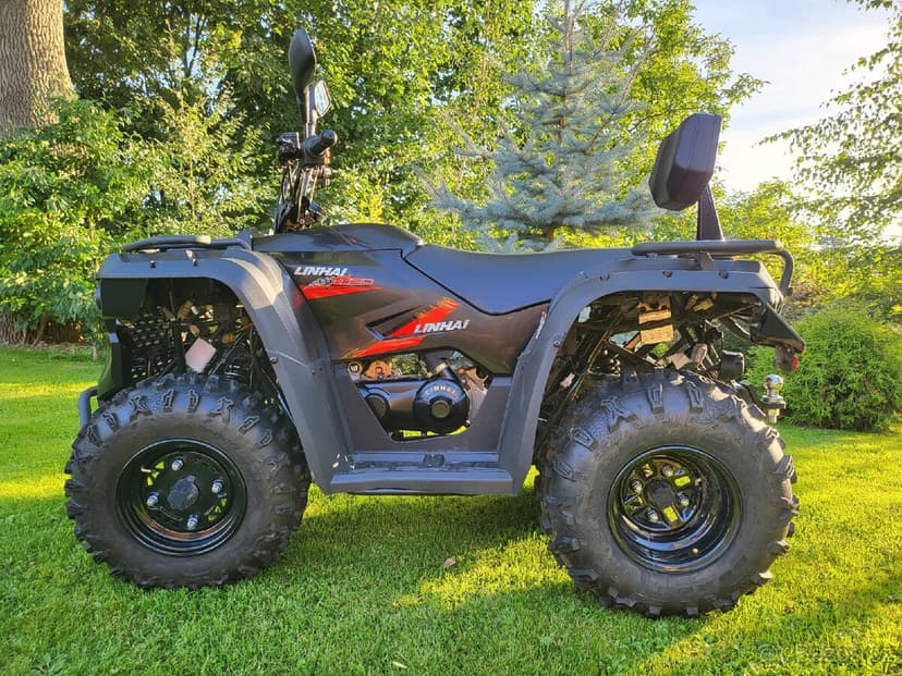 Čtyřkolka Linhai M150 - najeto pouze 400 km jako nová