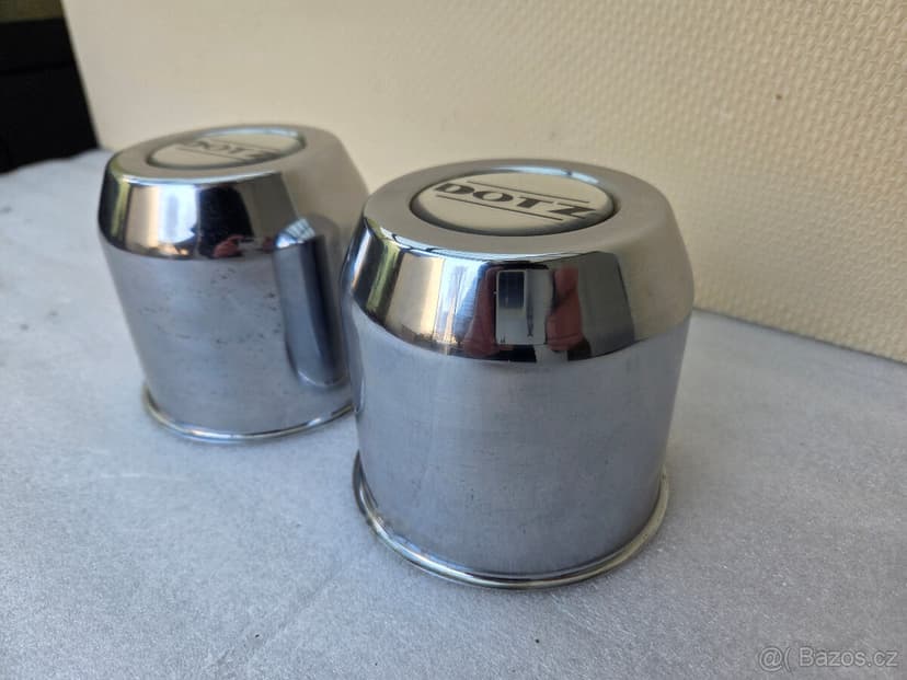 2x Středová krytka DOTZ ZO5010 (chrom) – Pro Off-road / 4x4